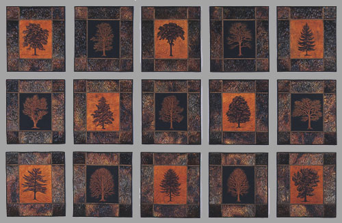 Tree Silhouettes ( Set of 15)